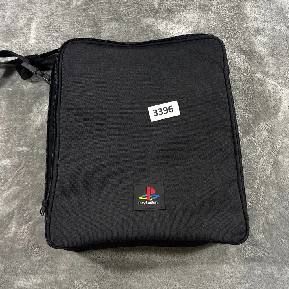 Sony‎ PlayStation Console Bag Mens OS Black Vintage 1996 PS1 Carrying Case Pouch